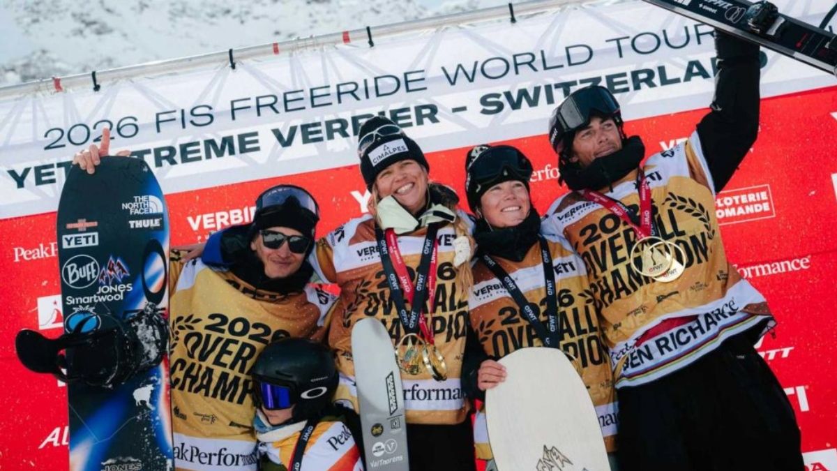 Suiza: Verbier cerró el Freeride World Tour 2026 en el Bec des Rosses