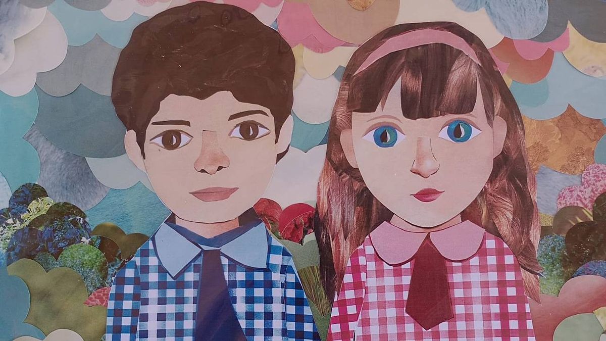 La pintura realizada por una artista de Buenos Aires, Gisela Liwchtiz. El cuadro adorna el hogar de los Rocha. La pintura realizada por una artista de Buenos Aires, Gisela Liwchtiz. El cuadro adorna el hogar de los Rocha.