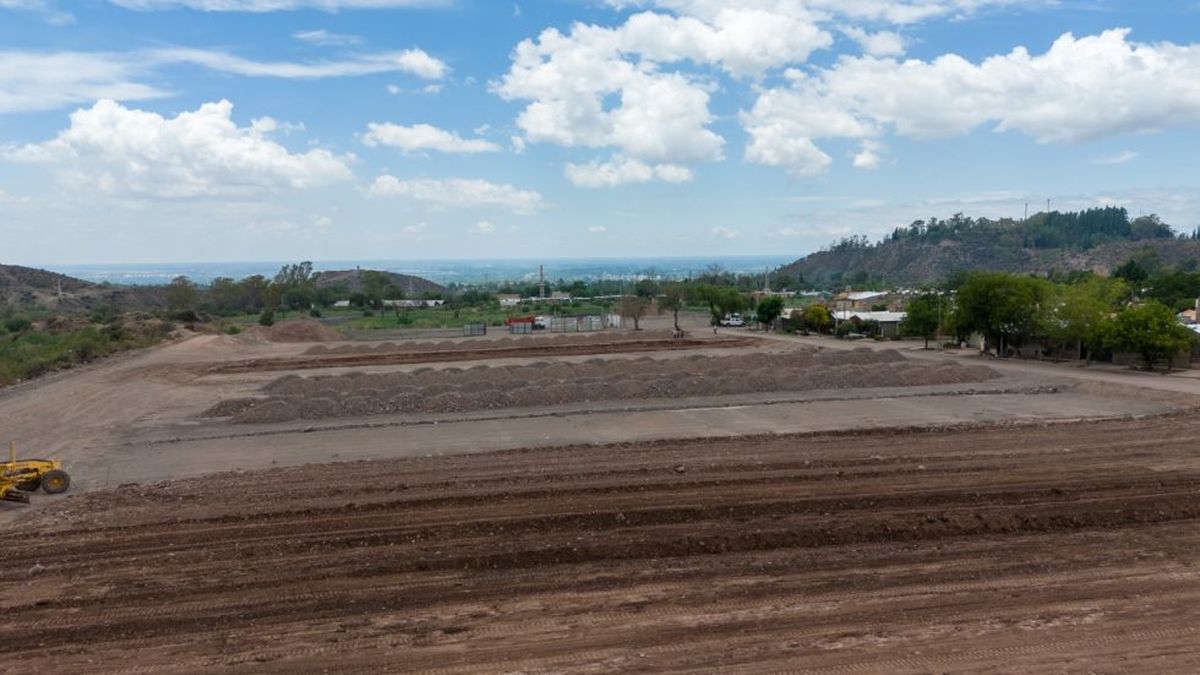 El extenso predio de la ex playa San Agustín.