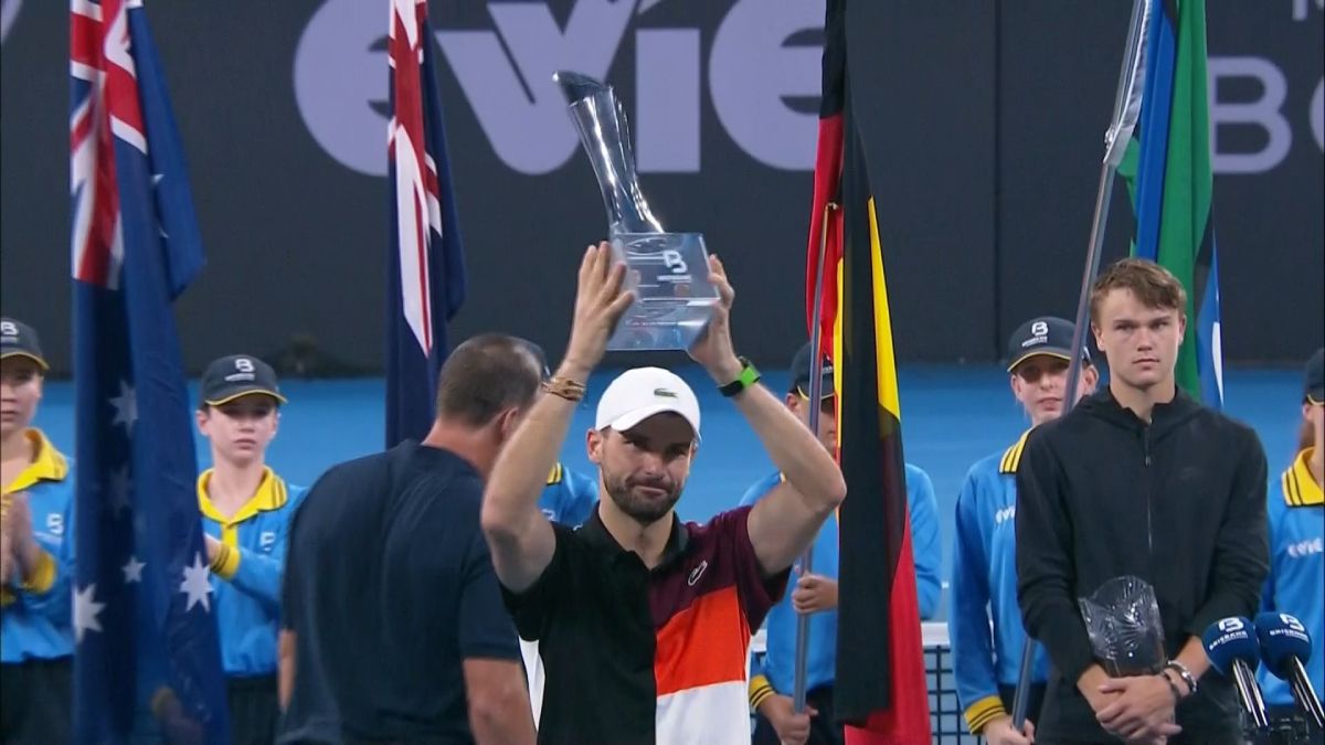 Grigor Dimitrov volvió al triunfo, el que se le negaba desde el 2017. Grigor Dimitrov volvió al triunfo, el que se le negaba desde el 2017.