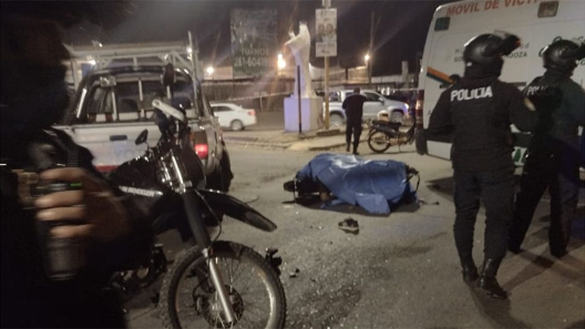 Accidente fatal en Luján de Cuyo.