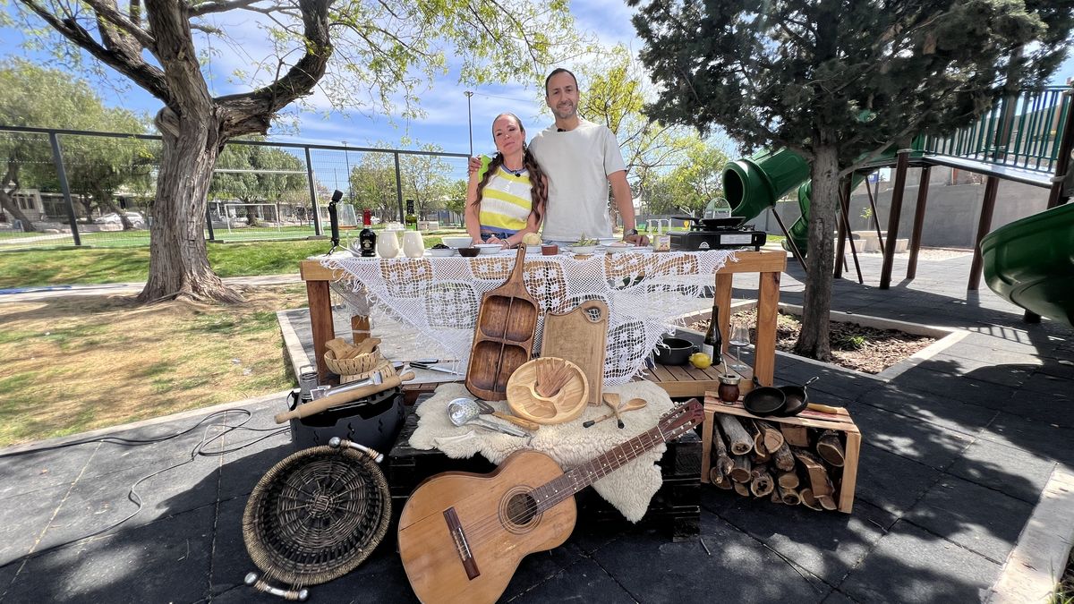 Romi Terranova y Nacho Molina, de Un bocado. Romi Terranova y Nacho Molina, de Un bocado.
