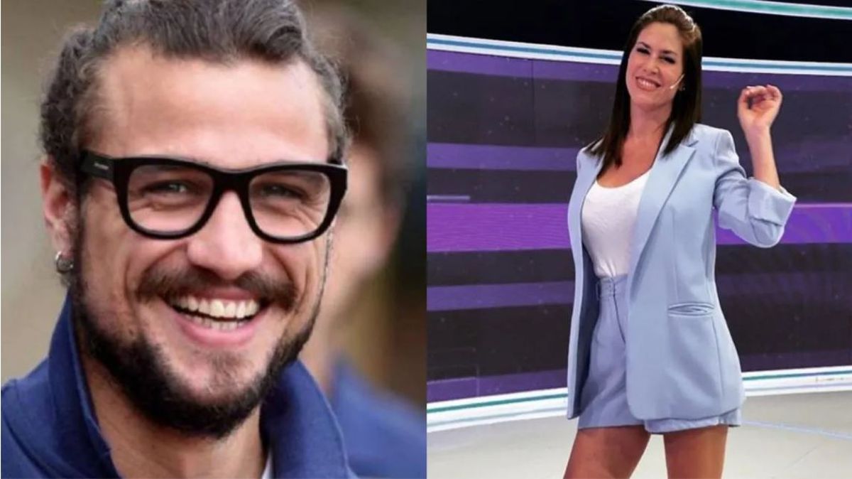 A los besos. Daniel Osvaldo conquistó a una famosa conductora, ¿quién es? A los besos. Daniel Osvaldo conquistó a una famosa conductora, ¿quién es?