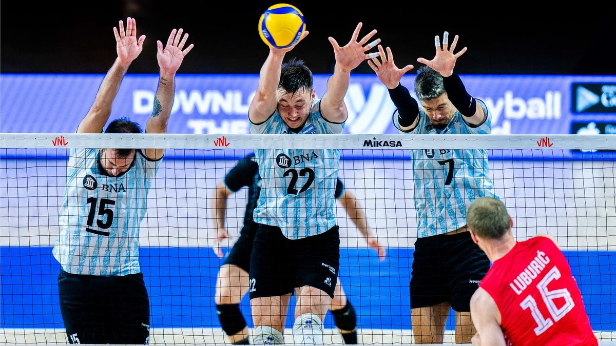 La Selección argentina de vóleibol enfrentará a Italia en la Liga de las Naciones