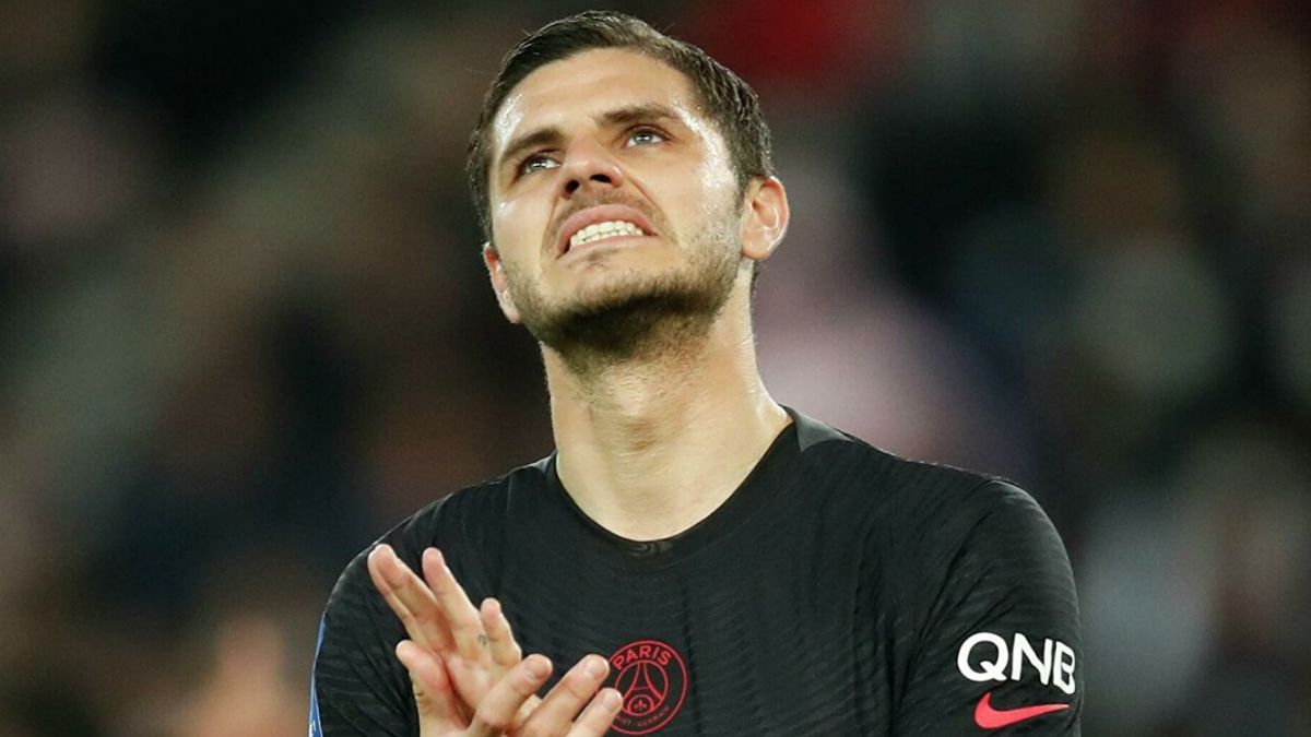 Mauro Icardi, ausente y con futuro incierto en el PSG