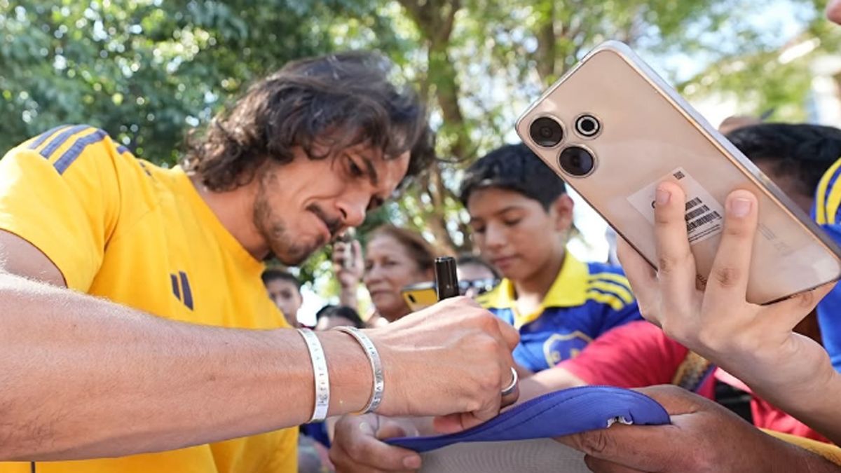 Cavani no ha podido ganar títulos en Boca.