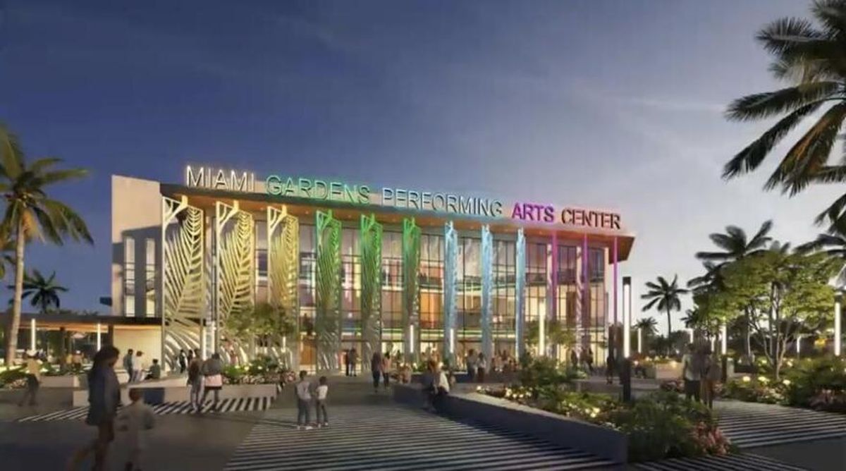 El centro de artes es una nueva incorporación a la ciudad.