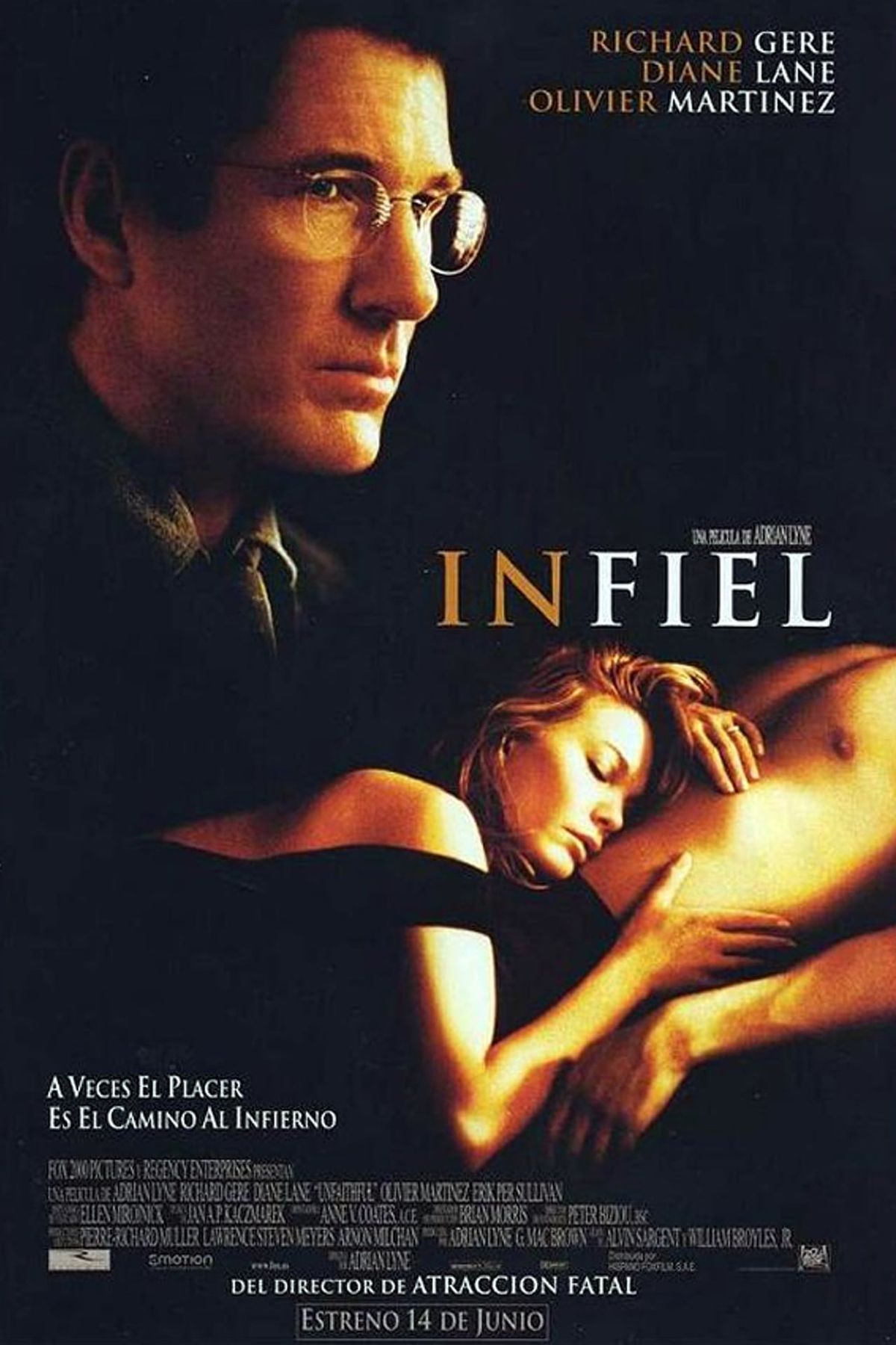 Richard Gere brilla con una película subidísima de tono. Richard Gere brilla con una película subidísima de tono.