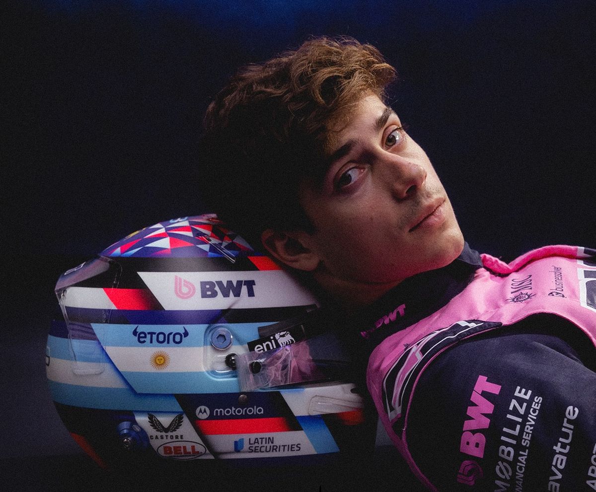 Franco Colapinto se prepara para una dura temporada.