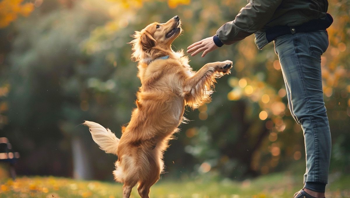 Ni amor, ni alegría: qué significa que tu perro te salte encima y por qué puede ser negativo