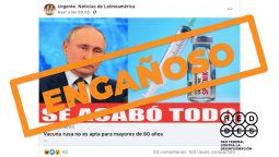 La desinformación sobre la vacuna surge de un sitio de noticias llamado Urgent News.