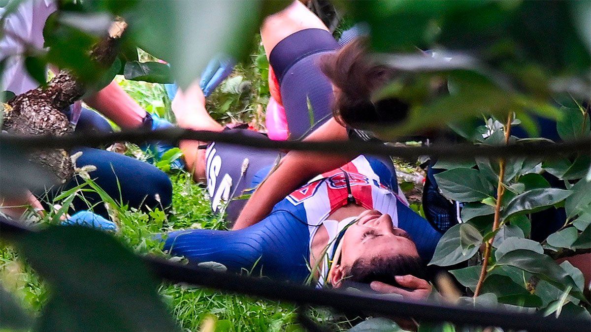 Chloé Dygert y una profunda herida tras un grave accidente 