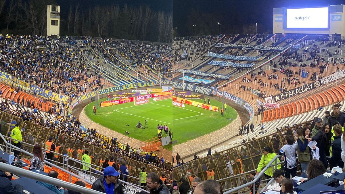 El Malvinas vibra con los hinchas de Independiente Rivadavia y Boca Juniors.
