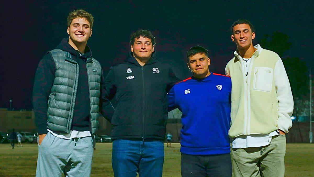 Los Pumitas mendocinos, orgullosos con su actuación.