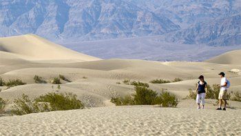Un desierto emite 