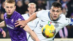 El Inter de Lautaro Martínez sufrió una dura derrota ante Fiorentina y no pudo ser líder