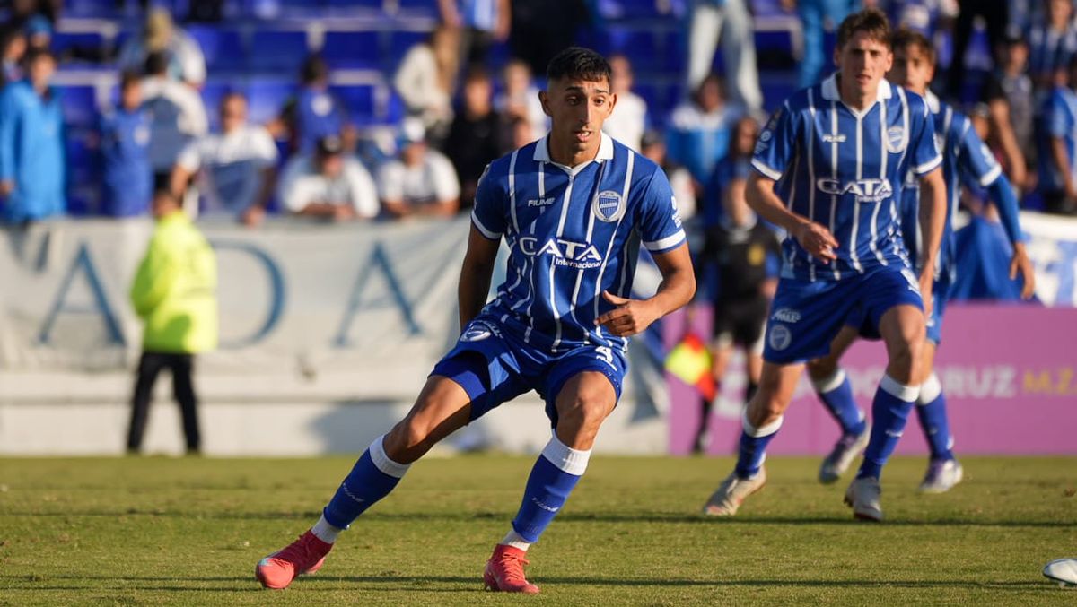 Lucas Arce, defensor de Godoy Cruz destacó el trabajo del equipo en la victoria ante Racing de Córdoba en el Feliciano Gambarte.
