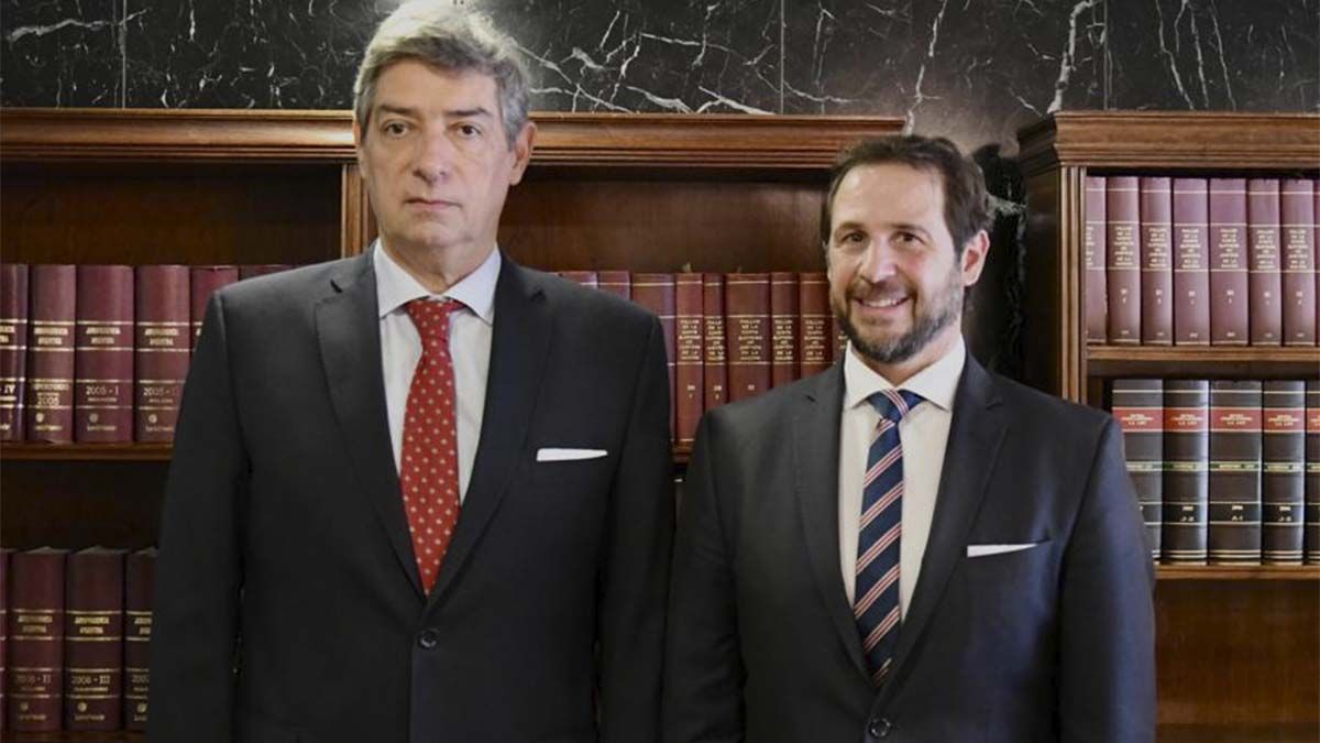 Horacio Rosatti y Marcelo D'Agostino.