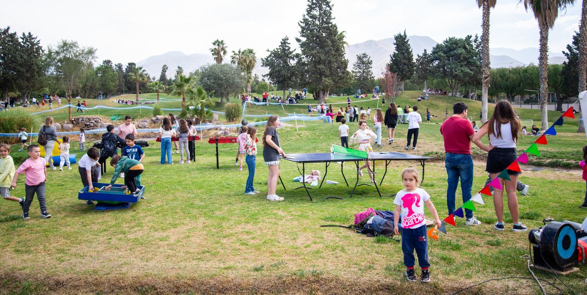 Los más pequeños también disfrutaron a full del Día de la Primavera en Dalvian. Los más pequeños también disfrutaron a full del Día de la Primavera en Dalvian.