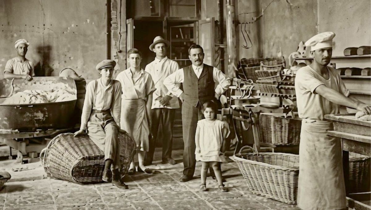 El día en que inmigrantes italianos adaptaron una receta y se convirtió en una tradición argentina. Fuente Argentina de Antaño y mejorada con Gemini