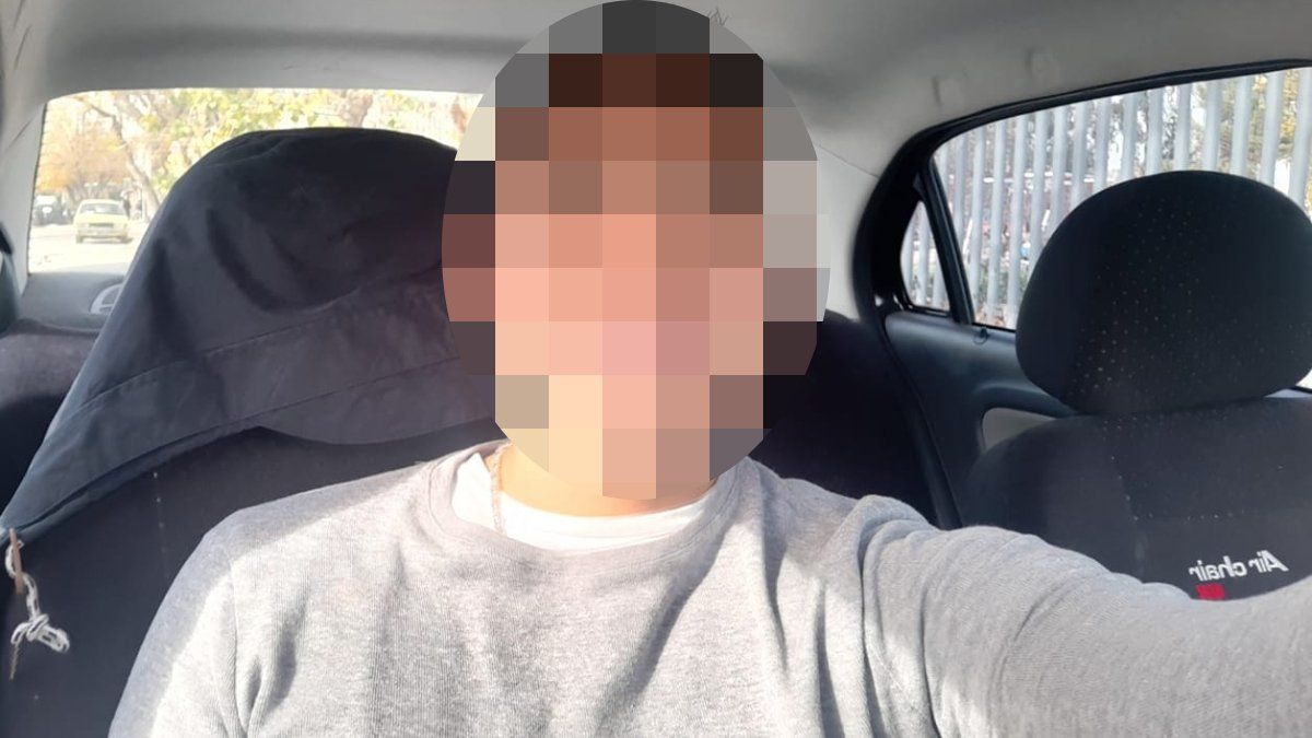 Nahuel Paniagua, uno de los detenidos -se pixela su rostro por pedido judicial-.