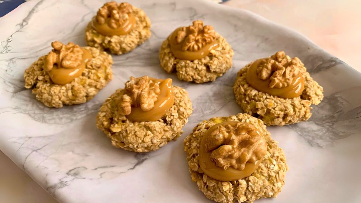 Recetas: galletas de avena y banana. Foto: gentileza lomismoperosano.