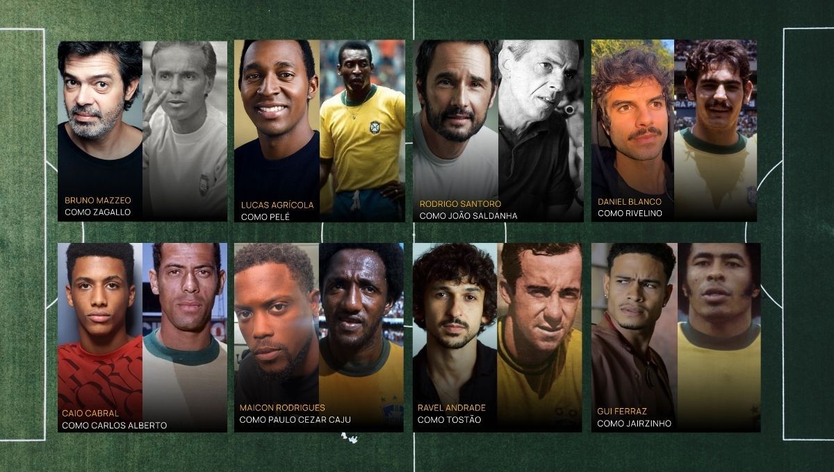 Elenco confirmado de la serie de Netflix sobre la Copa del Mundo 1970. Elenco confirmado de la serie de Netflix sobre la Copa del Mundo 1970.