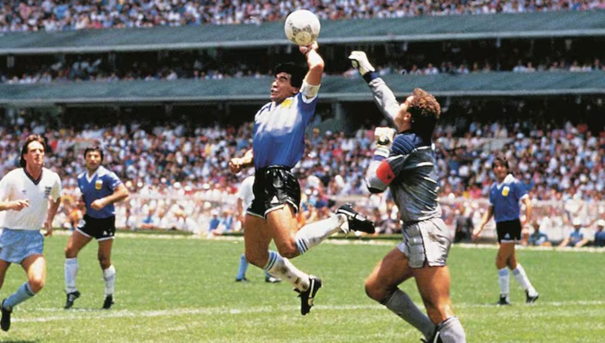 Ino de los hitos más importantes de la historia, el gol de la “Mano de Dios” y el “Gol del Siglo” Ino de los hitos más importantes de la historia, el gol de la “Mano de Dios” y el “Gol del Siglo”