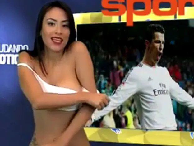 Yuvi Pallarés se desnudó para hablar sobre Ronaldo.