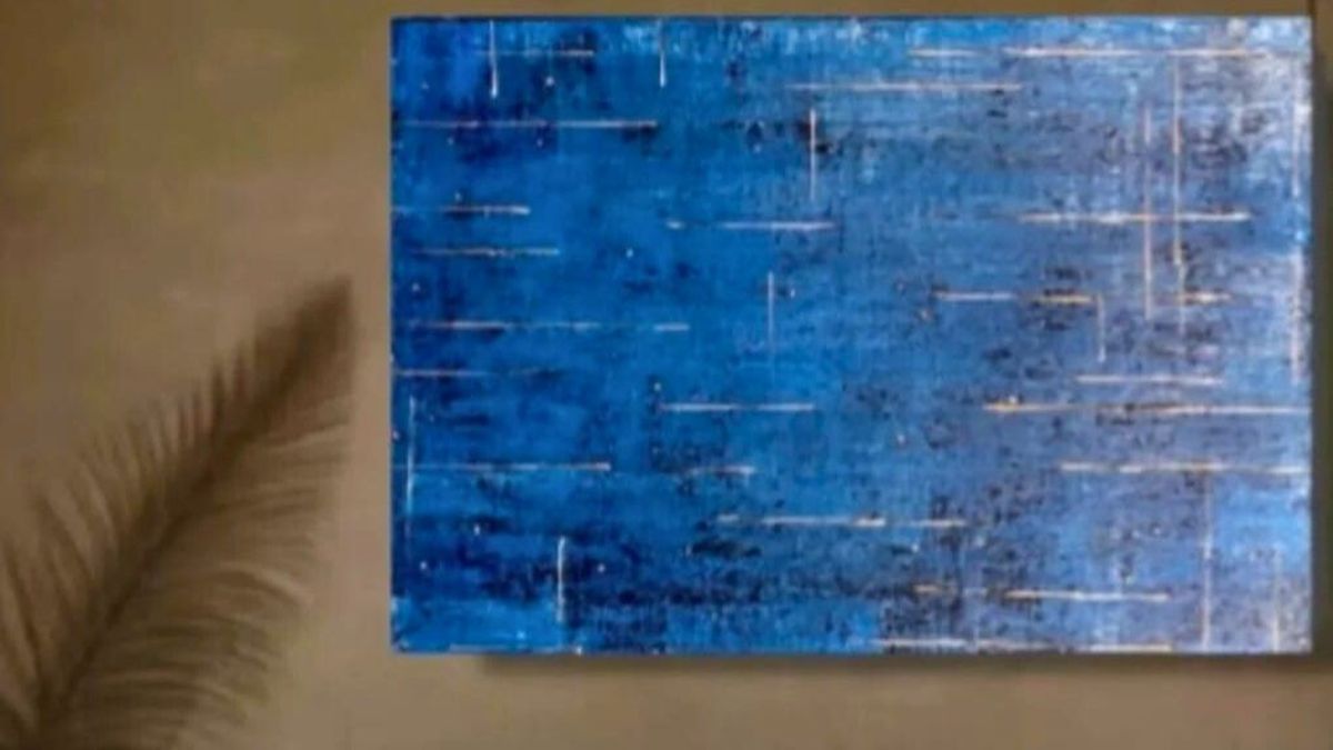 Uno de sus cuadros: color, vitalidad, contrastes. Uno de sus cuadros: color, vitalidad, contrastes.