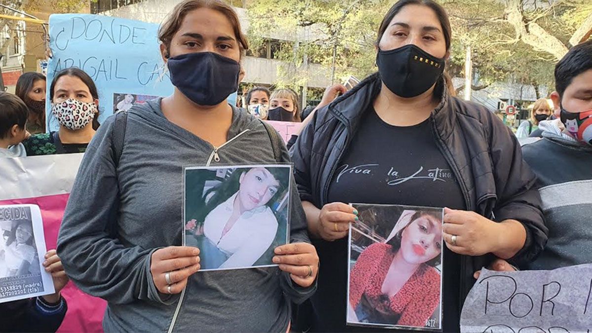 Marianela Carniel y Verónica, tía y madre de Abigail Carniel