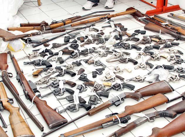 Trasladaron a Mendoza 1.390 armas, que serán destruidas