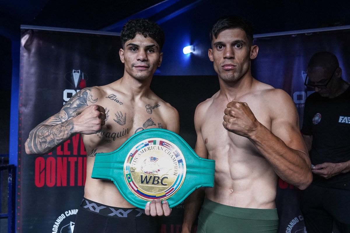Boxeo en la FAB: Sansón Rosa defiende el título Latino frente al uruguayo Ilharregui