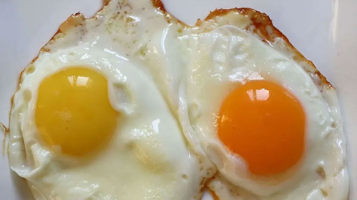 Las yemas de los huevos pueden presentarse de diferentes maneras.