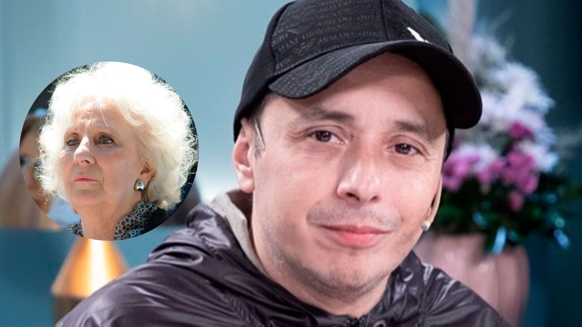 El Dipy, que habló de la dictadura, cruzó a Estela de Carlotto