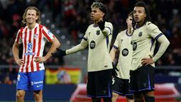 La furia de Lamine Yamal con un futbolista argentino en el Atlético de Madrid vs. Barcelona: ¿Quién sos?