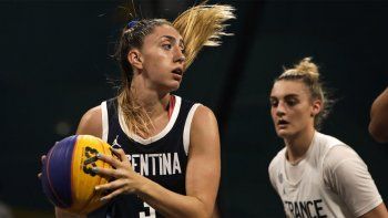 Argentina, con Victoria Gauna, tuvo un comienzo flojo en los Juegos Mundiales