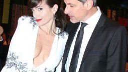 Griselda Siciliani mandó al frente a un compañero encandilado con su profundo escote