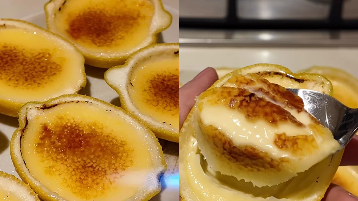La receta de postre de limón es exquisita y todo el mundo la puede preparar.