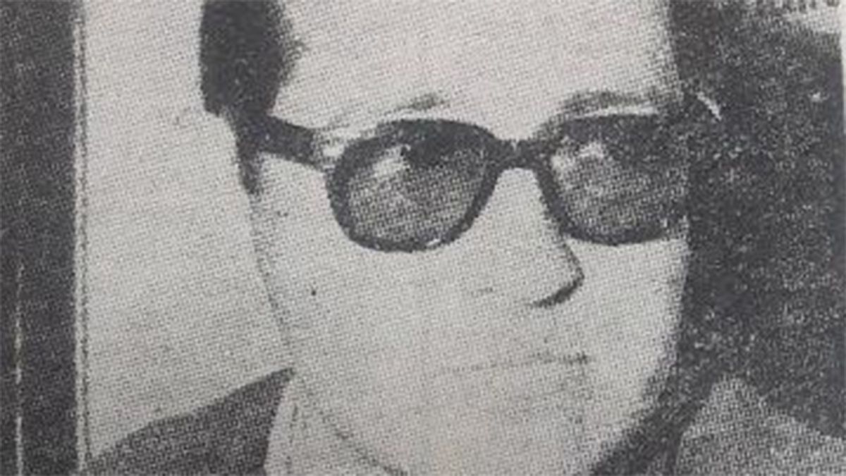 Rodolfo Giménez Jáuregui en 1971 cuando lo condenaron
