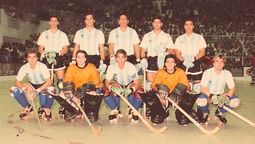 Argentina en el Mundial de 1989, con Gaby Cairo y Agüero.