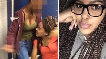 Estados Unidos: filmaron con un celular cómo mataron a una compañera en el baño de la escuela