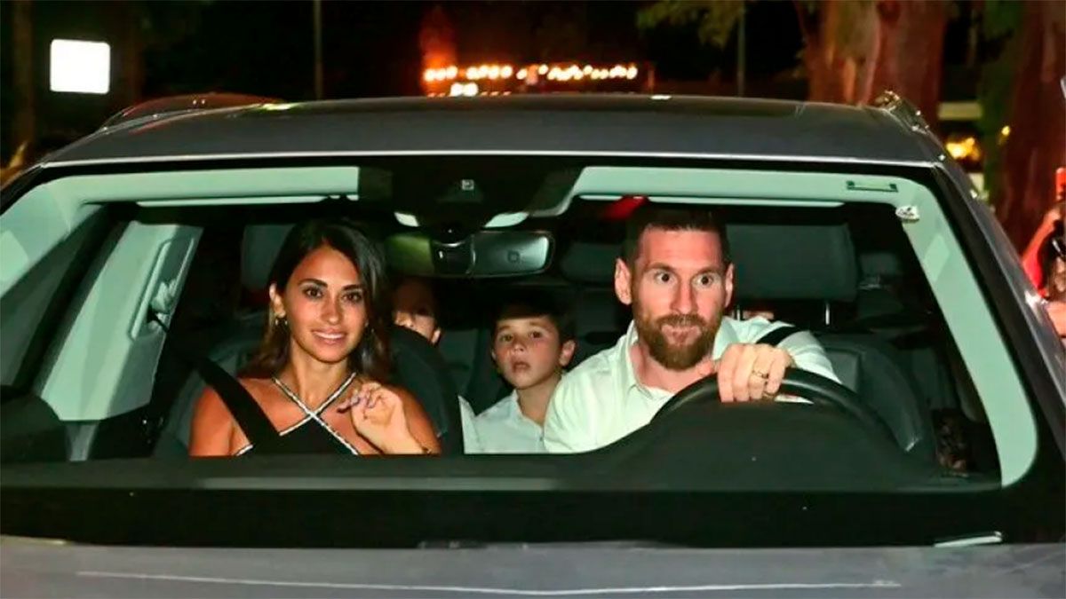 La fiesta de la sobrina de Leo Messi se hizo en el salón Punta Barranca, situado en el barrio La Florida, de la zona noreste de Rosario. (Foto gentileza Juan José García).