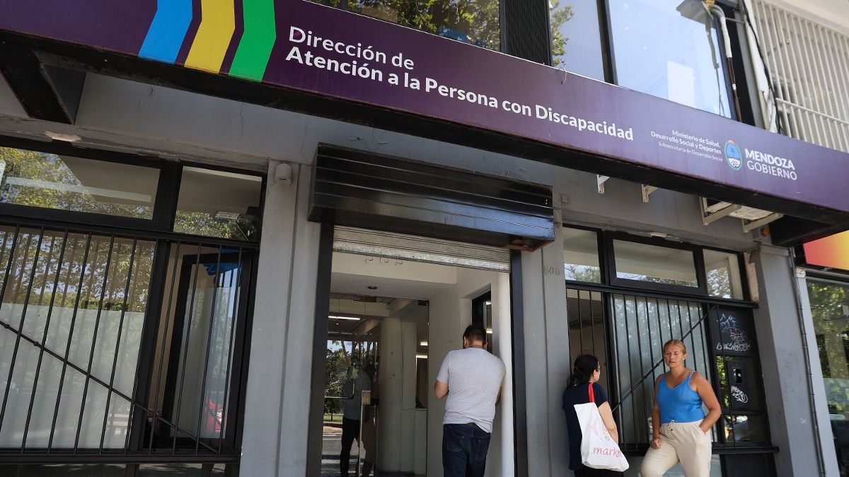 Dirección de Atención a la Persona con Discapacidad. Foto: Cristián Lozano (Diario UNO) Dirección de Atención a la Persona con Discapacidad. Foto: Cristián Lozano (Diario UNO)