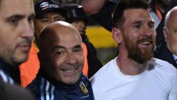 Sampaoli se rindió a los pies del mejor del mundo
