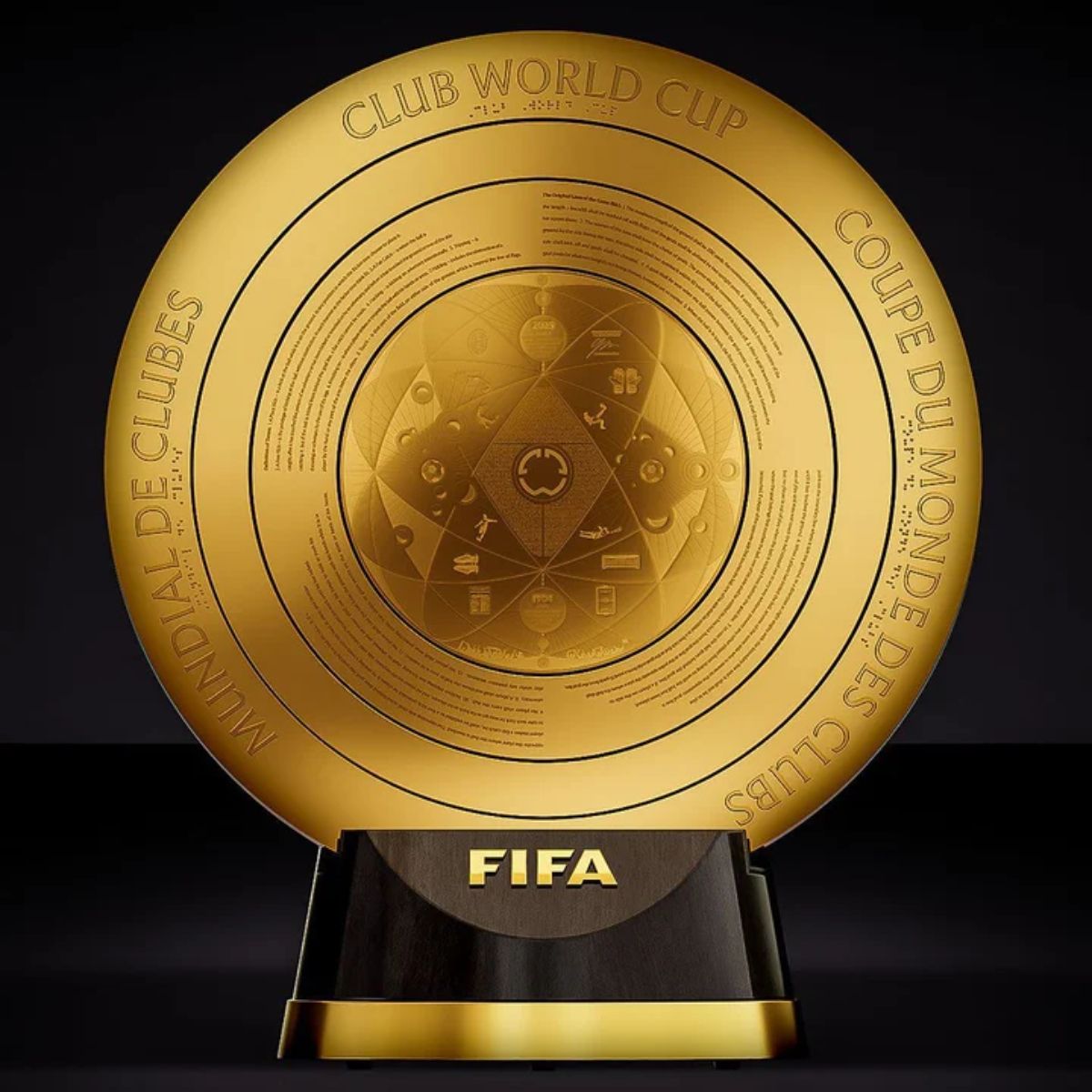 Este jueves fue presentado el trofeo del Mundial de Clubes de la FIFA 2025.