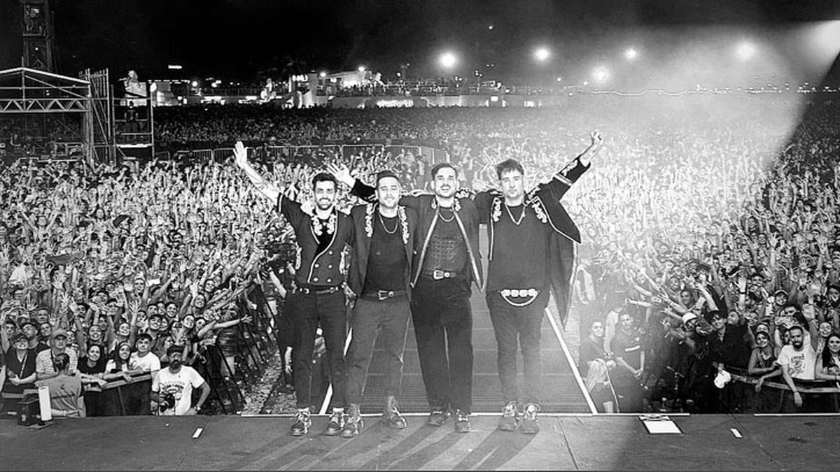 Después de 4 temas, Tan Biónica hizo un cierre triunfal en Lollapalooza.