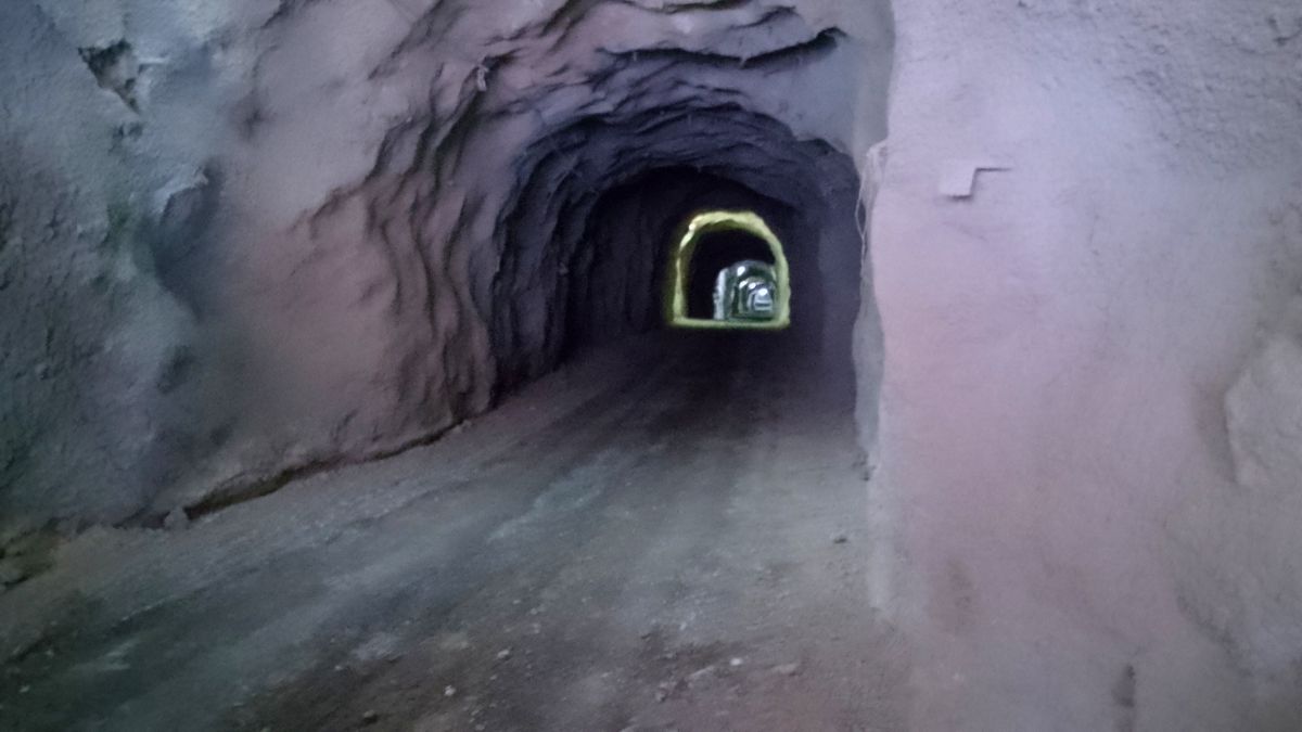 La mina subterránea desde la que se realiza la nueva exploración. La mina subterránea desde la que se realiza la nueva exploración.