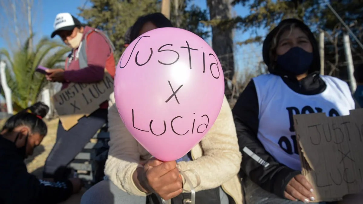 El femicidio de Lucía Fernández conmueve a Mendoza.