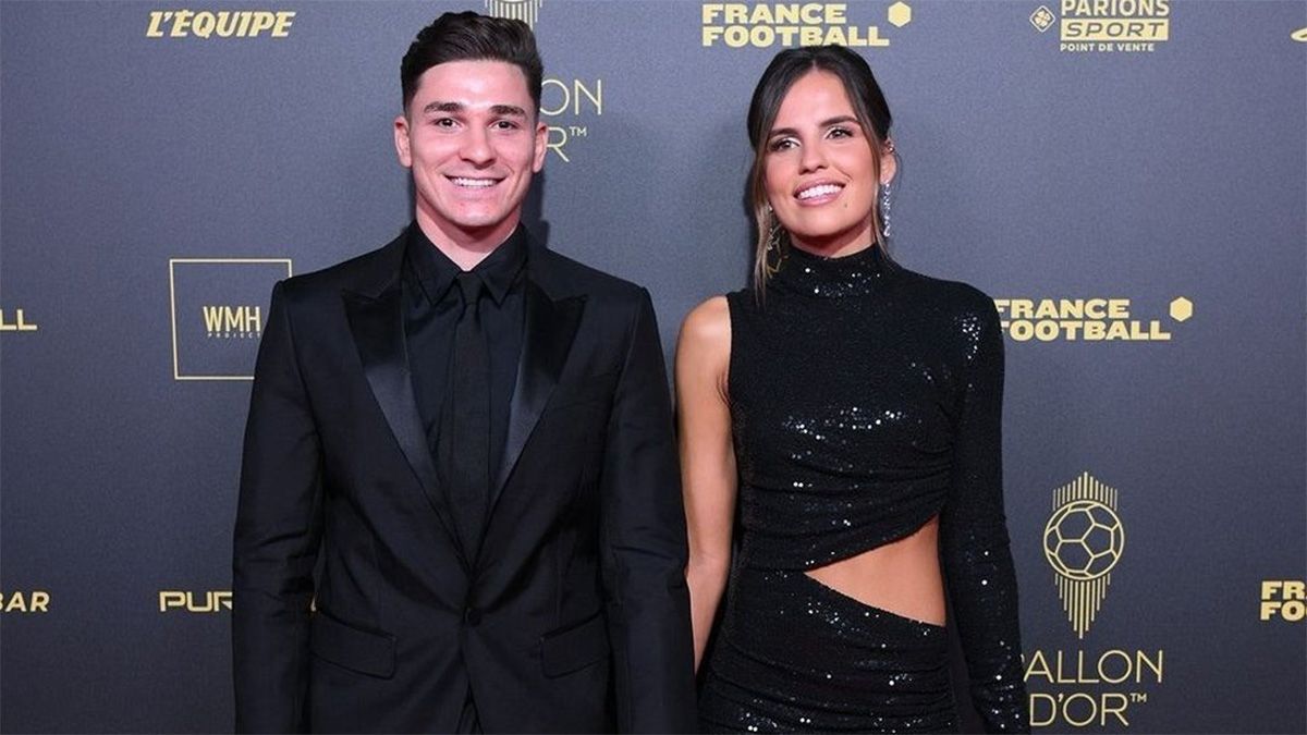 Julián Álvarez y Emilia Ferrero.